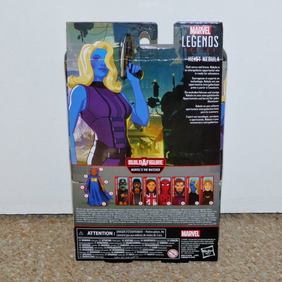 2021 Hasbro Marvel Legends 6" What If? Heist Nebula MIB New BAF The Watcher - Picture 2 of 12
